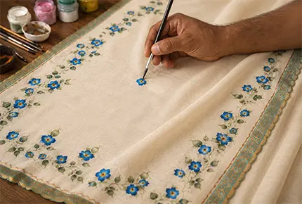 Artisanal Hand Painted